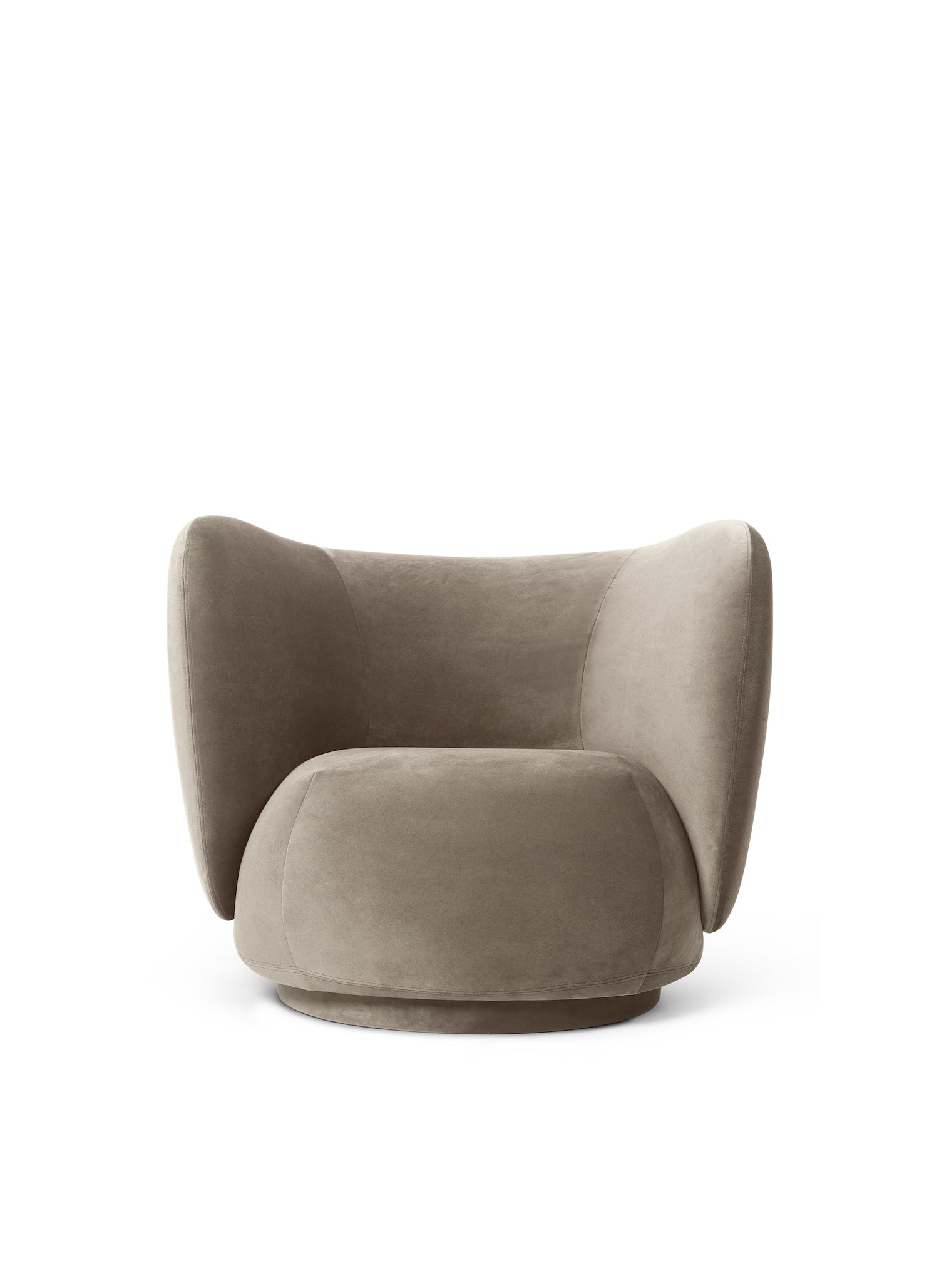 Rico Lounge Chair Warm Grey