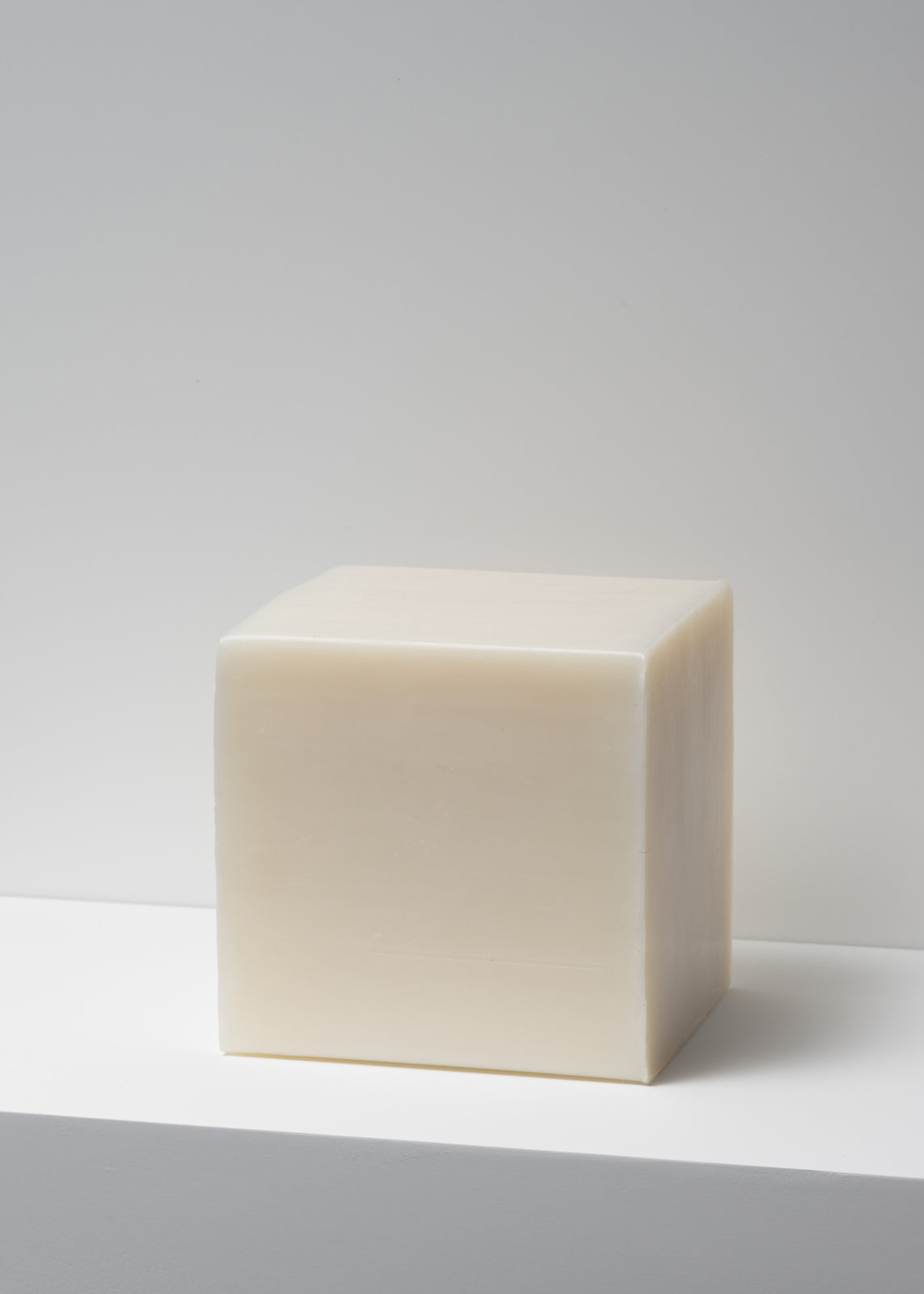 The Big Block AE GI Super Mild Soap. An oversized, cube block of mild and soothing rice milk and shea butter soap to cleans and soften delicate skin. 